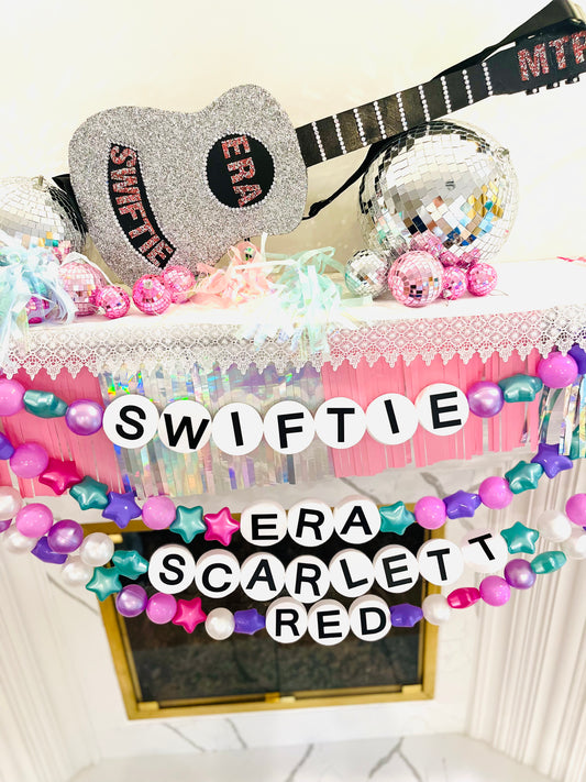 4 strand Swiftie bracelet decor